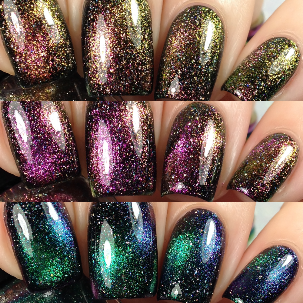 Hvis Bourgeon maske The Multichrome Magnetic Galaxy Trio – Lemming Lacquer