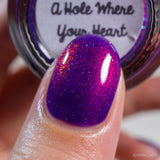 There’s A Hole Where Your Heart Lies